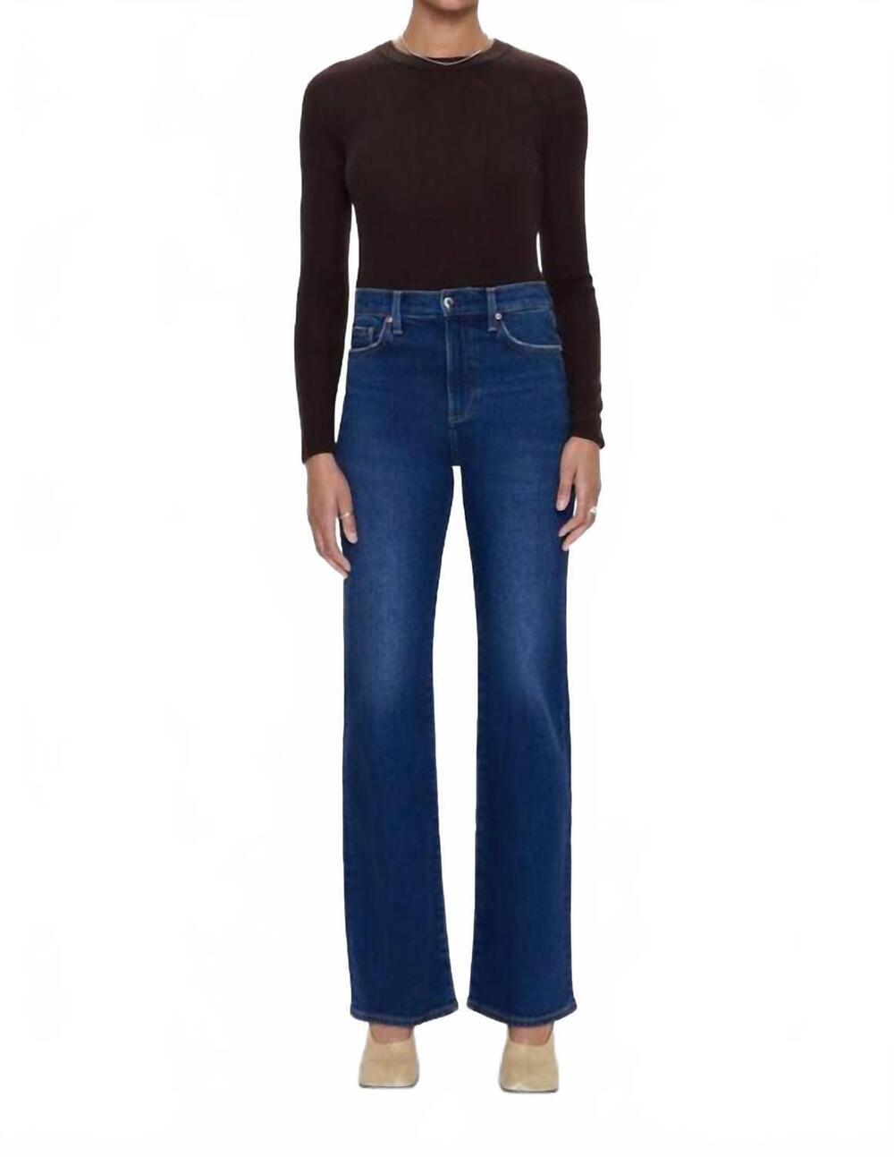 NEW PISTOLA evie high rise boot jeans in penthouse